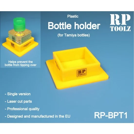 RP Toolz RP-BPT1 Single Bottles Plastic Holder for Tamiya