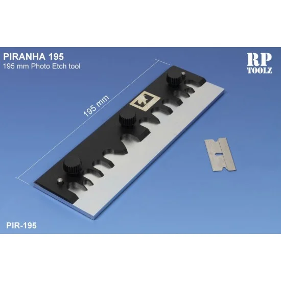 RP Toolz RP-PIR-195 Piranha Series - 19.5cm Photoetch Bending Tool