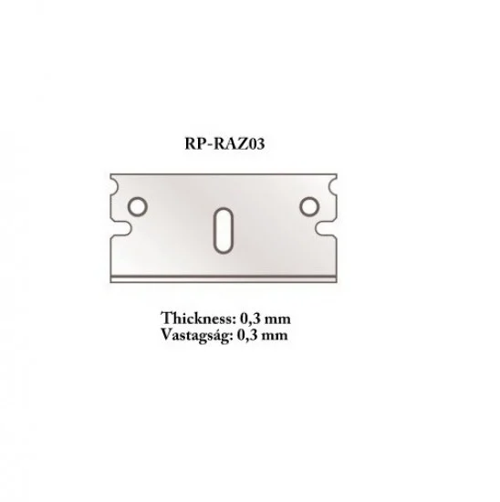 RP Toolz RP-RAZ03 Razor Blade 0.3mm (5pcs) for Mitre Cutter (#RP-CUTR)