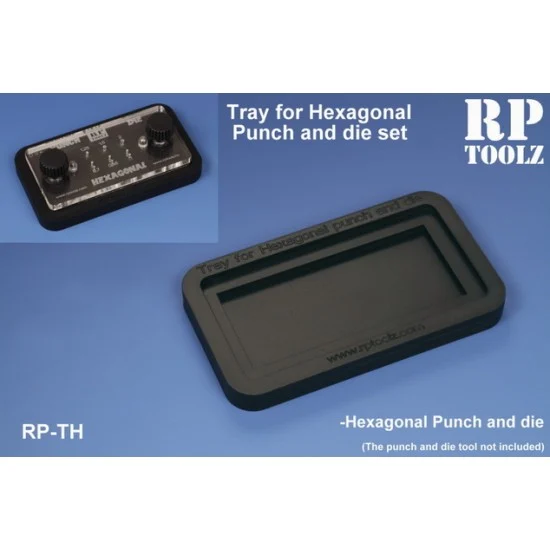 RP Toolz RP-TH Tray for Hexagonal Punch and Die Tools