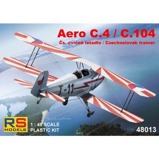 RS Models 48013 1/48 Czech Aero C4/C104 Trainer - Model Planes