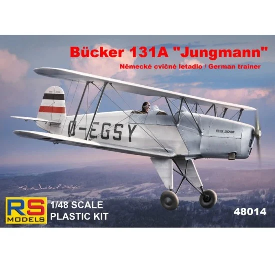 RS Models 48014 1/48 Bucker 131A Jungmann Trainer - Model Planes