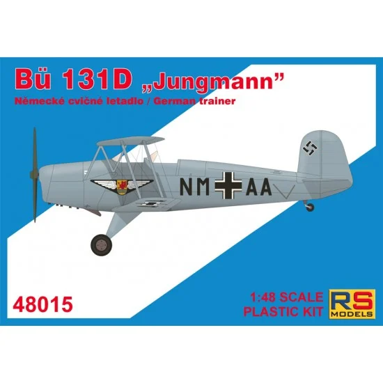 RS Models 48015 1/48 Bucker 131D Jungmann Trainer - Model Planes