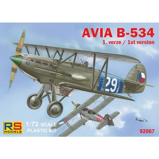 RS Models 92067 1/72 Avia B-534 I. version