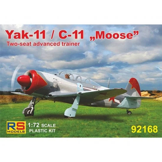 RS Models 92168 1/72 War Birds Yak-11 / C-11 "Moose"