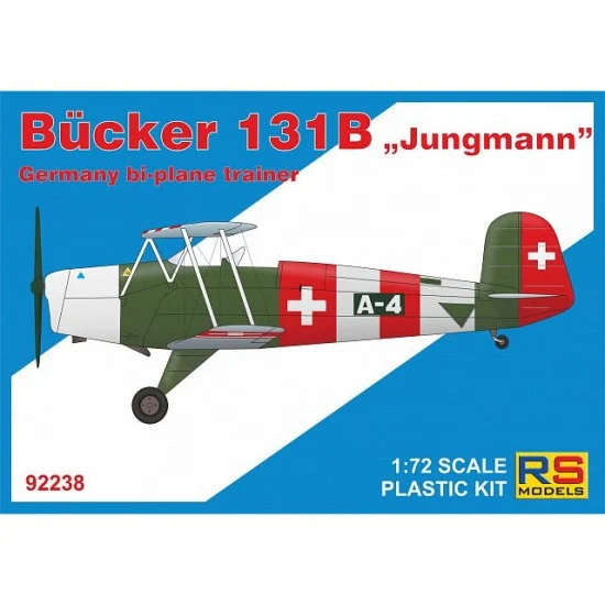 RS Models 92238 1/72 Swiss/Bulgarian/Luftwaffe/Spanish/Finnish Bucker Bu-131 B