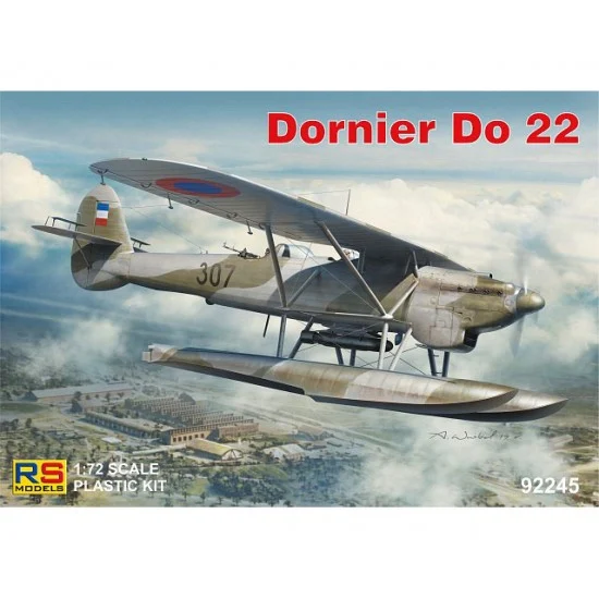 RS Models 92245 1/72 Yugoslav/Greek Dornier Do 22 Seaplane - Model Planes