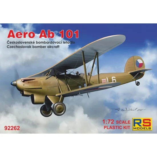 RS Models 92262 1/72 Czechoslovak Aero Ab-101 Bomber