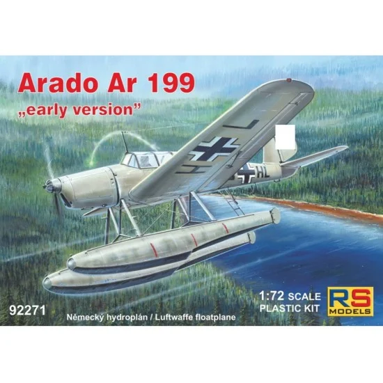 RS Models 92271 1/72 Luftwaffe Arado Ar 199 Early Version Floatplane - Model Planes