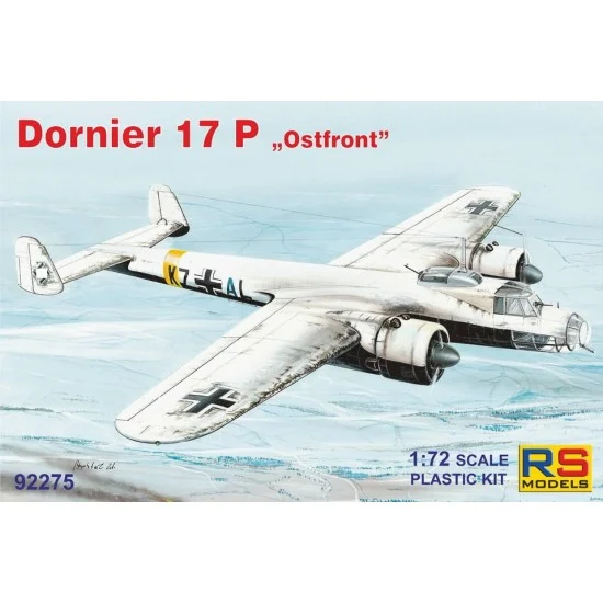 RS Models 92275 1/72 Dornier 17P Ostfront - Model Planes