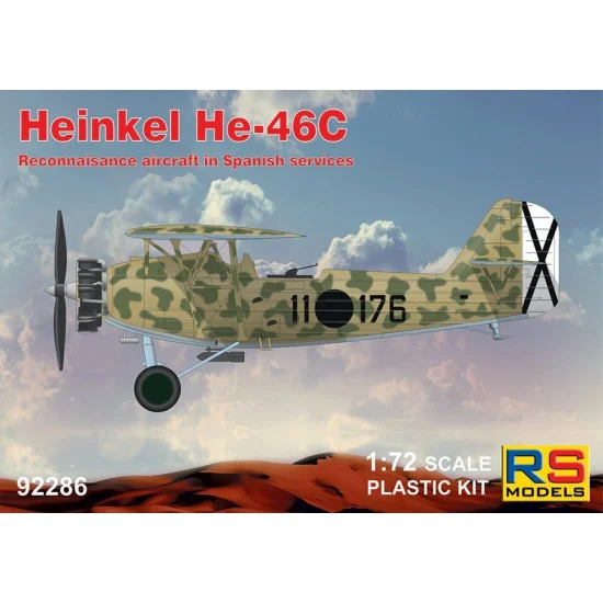 RS Models 92286 1/72 Heinkel He-46C Reconnaissance