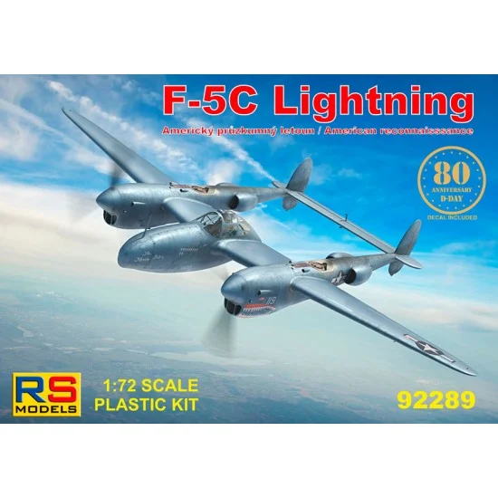 RS Models 92289 1/72 Lockheed F-5C Lightning Fighter