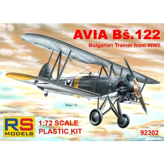 RS Models 92302 1/72 WWII Avia Bs-122 Bulgaria