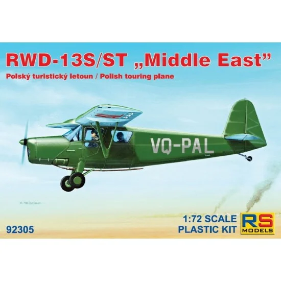 RS Models 92305 1/72 RWD-13S/ST ''Middle East'' for British Palestine/Yemen/Brasilia/Estonia