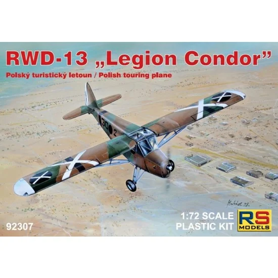 RS Models 92307 1/72 RWD-13S/ST Legion Condor for Spain/Lufwaffe/Sweden