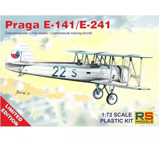 RS Models 94004 1/72 Czechoslovak Praga E-141/E-241 Training Aircraft