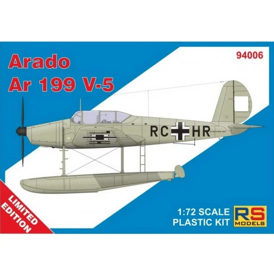 RS Models 94006 1/72 Arado Ar 199 V5 [Limited Edition] - Model Planes