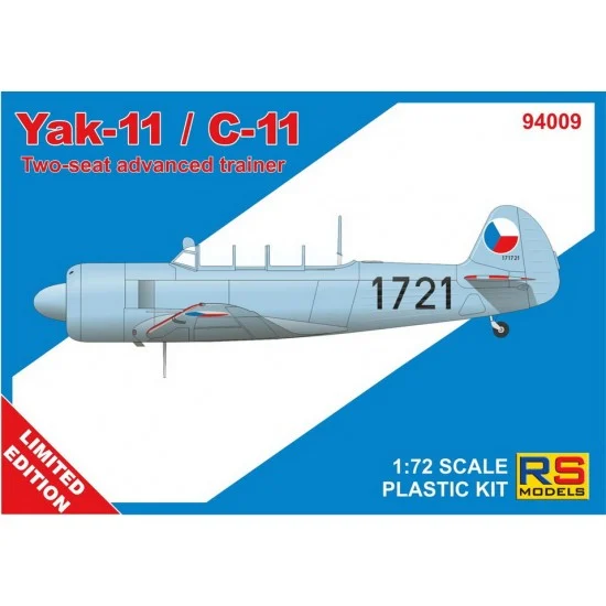 RS Models 94009 1/72 Yakovlev Yak-11 / LET C-11 "Moose"