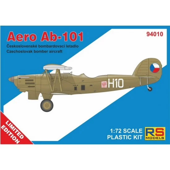 RS Models 94010 1/72 Czechoslovak Aero Ab-101 Bomber