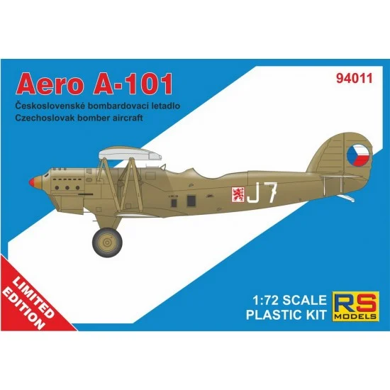 RS Models 94011 1/72 Czechoslovak Aero A-101 Bomber