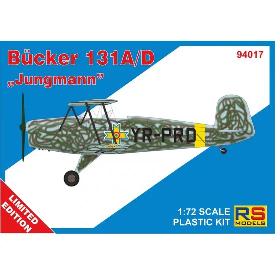 RS Models 94017 1/72 Bu-131A/D Jungmann Basic Trainer