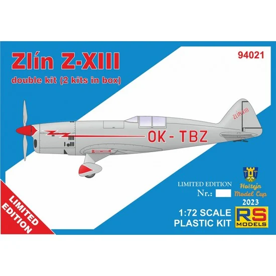 RS Models 94021 1/72 Zlin Z-XII Racing Aircraft (2 kits)
