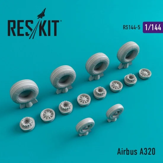 Reskit RS144-0005 1/144 Airbus A320 Wheels set