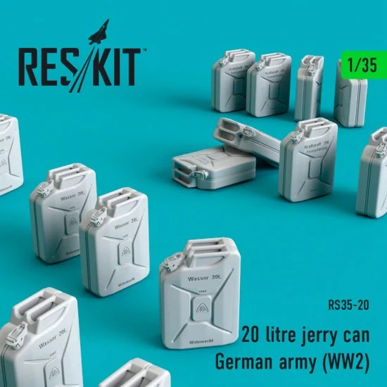 Reskit RS35-0020 1/35 WWII German Army 20 litre Jerry Can