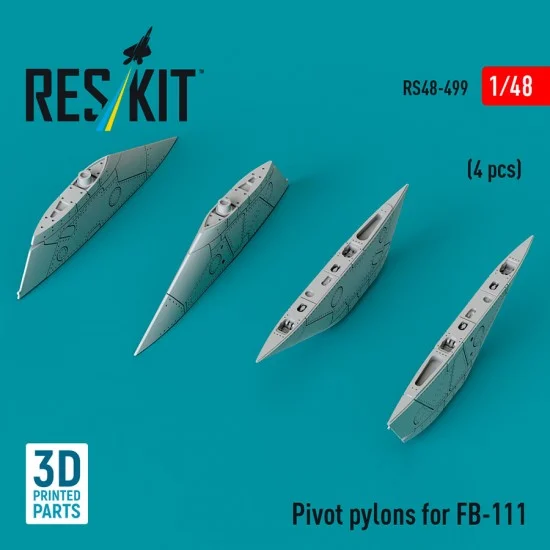 Reskit RS48-0499 1/48 Pivot Pylons for FB-111 (4pcs)