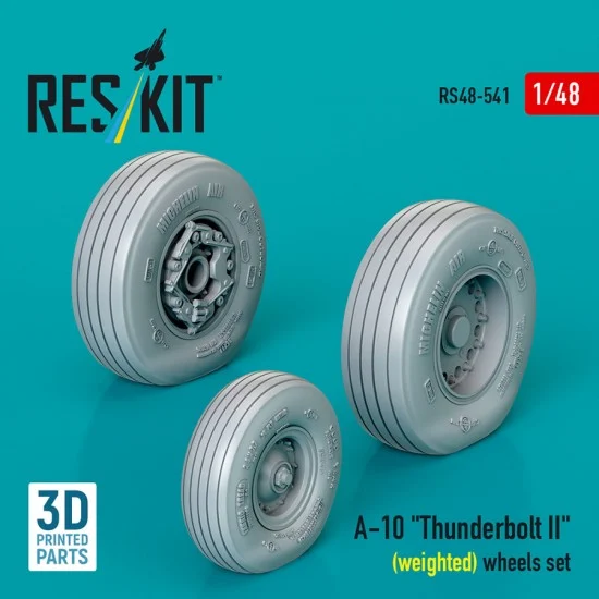 Reskit 48-0541 1/48 A-10 Thunderbolt II (weighted) Wheels set