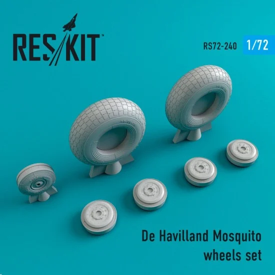Reskit RS72-0240 1/72 De Havilland Mosquito Wheels set