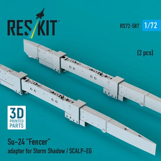 Reskit RS72-0587 1/72 Su-24 Fencer Adapter for Storm Shadow / SCALP-EG (2pcs)