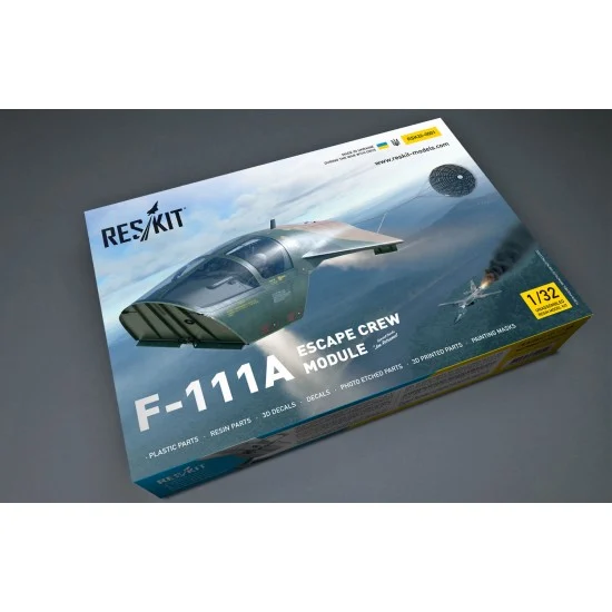 Reskit RSK32-0001 1/32 F-111A Escape Pod (Crew Module) Resin kit
