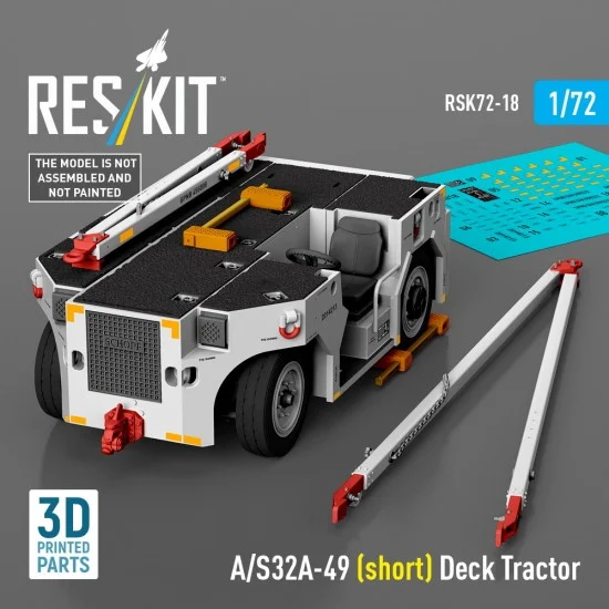 Reskit RSK72-0018 1/72 A/S32A-49 (short) Deck Tractor