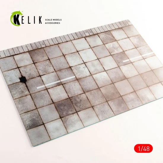 Kelik RSKS48018 1/48 Ukraine Vasylkiv Air Base Taxiway - Acrylic 3mm Base (410 x 270 mm, 410 g)