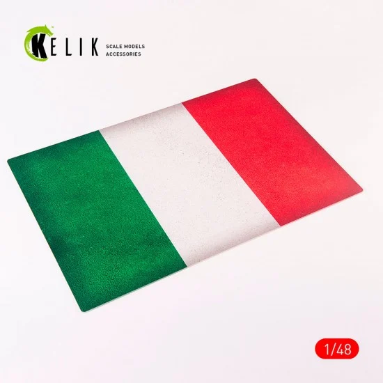 Kelik RSKS48031 1/48 Italy Flag Acrylic 3mm Base (410 x 270 mm) - Scenics & Diorama
