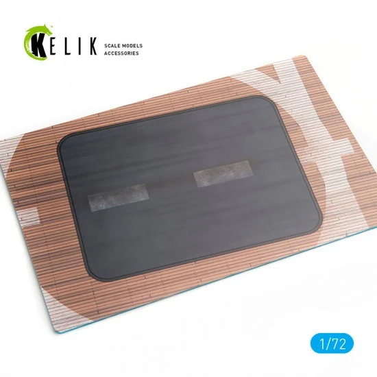 Kelik RSKS72007 1/72 IJN KAGA 1941 Base - Acrylic 3 mm (280 x 180 mm) (170 g)