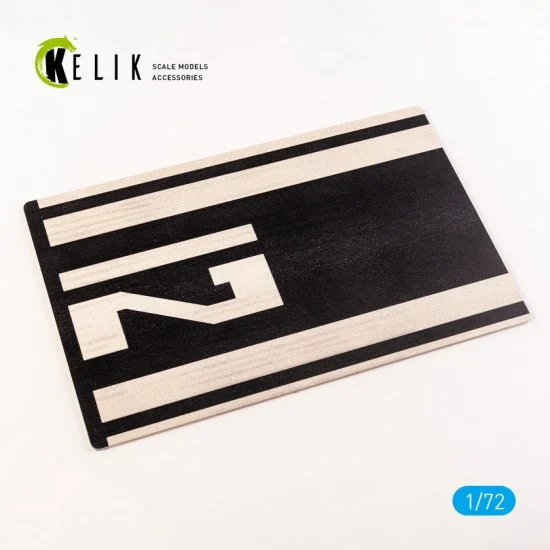 Kelik RSKS72102 1/72 Isla de Saba, Juancho E, Yrausquin-airport Base Acrylic 3 mm (280 x 180 mm, 170 g)