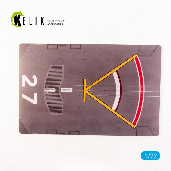 Kelik RSKS72106 1/72 JDS Isoyuki DD-127 1985 Base Acrylic 3 mm (280 x 180 mm, 170 g)