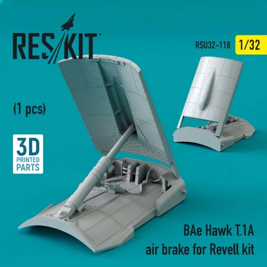 Reskit RSU32-0118 1/32 BAe Hawk T.1A Air Brakes for Revell kit (3D Printing)
