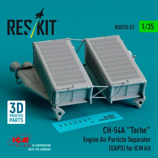 Reskit RSU35-0051 1/35 CH-54A Tarhe Engine Air Particle Separator (EAPS) for ICM Kit