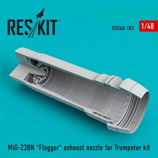 Reskit RSU48-0183 1/48 Mikoyan-Gurevich MIG-23 BN Flogger Exhaust Nozzle for Trumpeter Kit