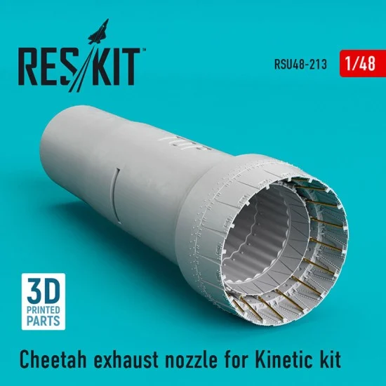 Reskit RSU48-0213 1/48 Atlas Cheetah Exhaust Nozzle for Kinetic kit