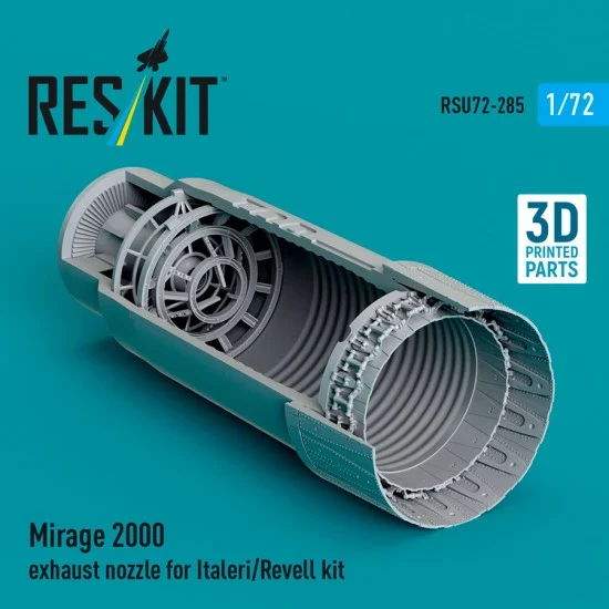 Reskit RSU72-0285 1/72 Mirage 2000 Exhaust Nozzle for Italeri/Revell kit