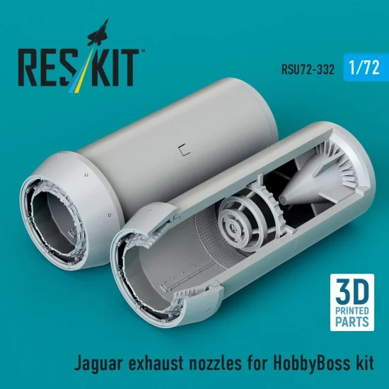 Reskit RSU72-0332 1/72 Jaguar Exhaust Nozzles for HobbyBoss kit