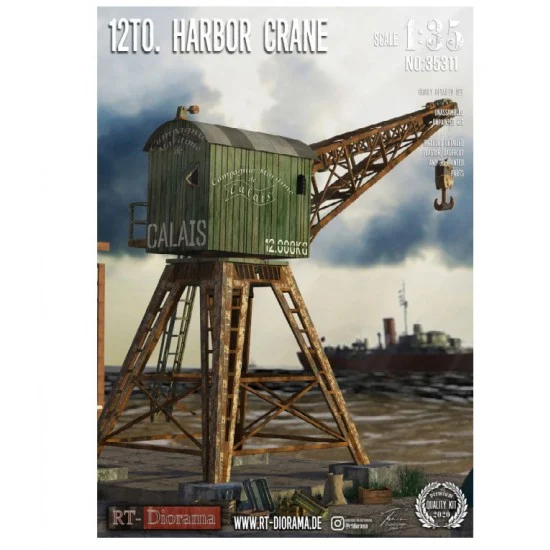 RT Diorama 35311 1/35 12to. Harbor Crane - Military Vehicles & Tanks