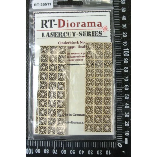 RT Diorama 35511 1/35 Cinderblock No.1 - Scenics & Diorama