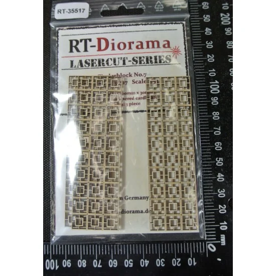 RT Diorama 35517 1/35 Cinderblock No.7 - Scenics & Diorama