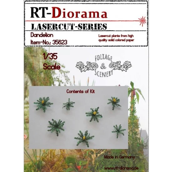 RT Diorama 35623 1/35 Foliage & Scenery: Dandelion - Scenics & Diorama
