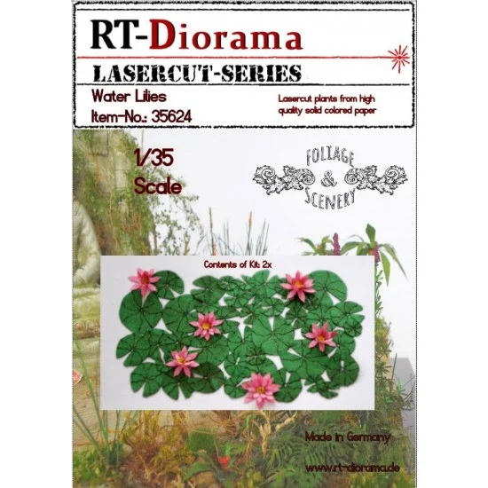 RT Diorama 35624 1/35 Foliage & Scenery: Water Lilies - Scenics & Diorama